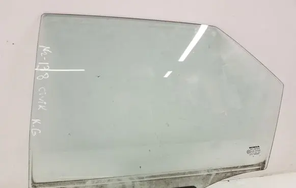 Honda Civic Rear door window glass 43R00048