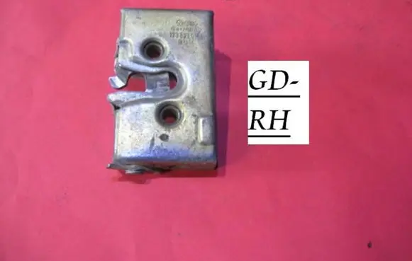 Seat Toledo I (1L) Rear door lock 193839016A 173839016D