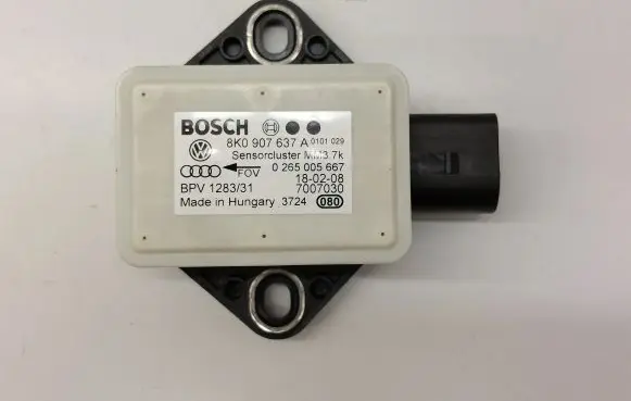 Audi A4 S4 B8 8K ESP acceleration yaw rate sensor 8K0907637A