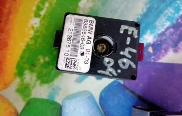 BMW 3 E46 Antenna control unit 838654603