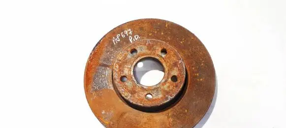 Front brake disc