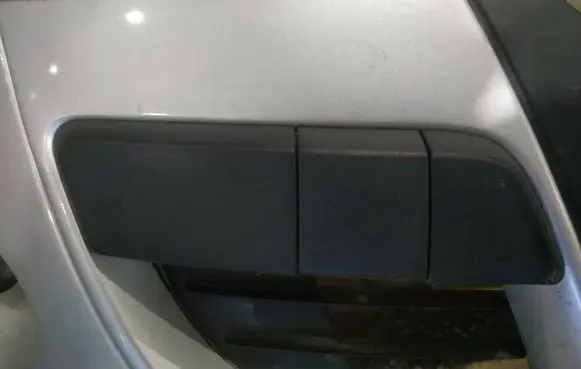 Renault Megane III Front bumper splitter molding 