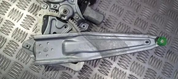 Sliding door window regulator with motor