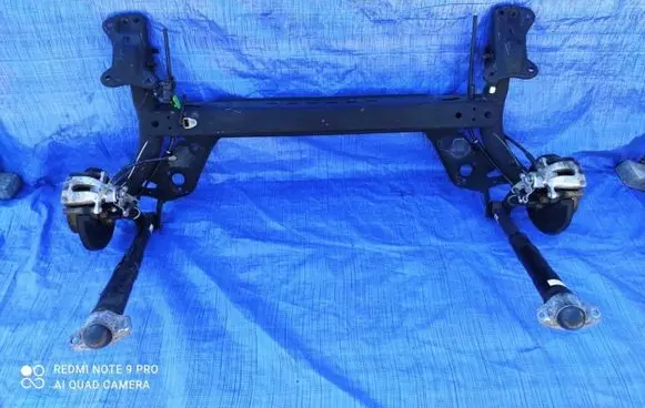 Rear axle beam