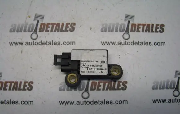 Mercedes-Benz ML W163 Airbag deployment crash/impact sensor A1638200226