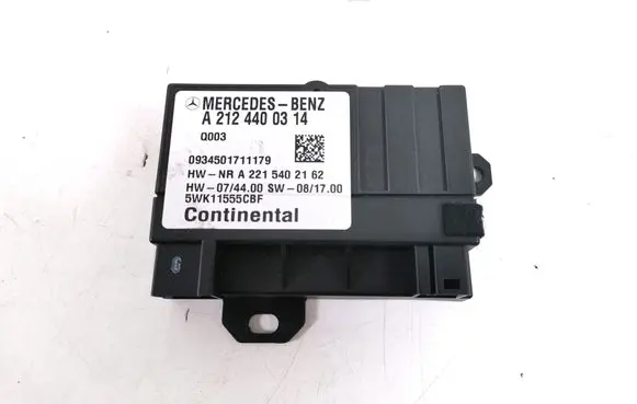Mercedes-Benz C W204 Fuel injection pump control unit/module A2124400314