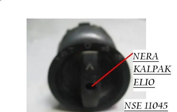 Mercedes-Benz 100 W631 Light switch 11045