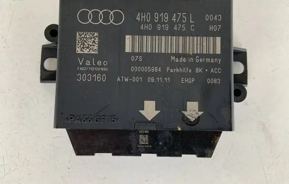 Audi A7 S7 4G Parking PDC control unit/module 4H0919475L 4H0919475C