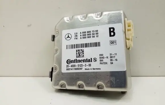 Mercedes-Benz C W204 Windshield/windscreen camera A0009057302