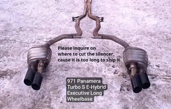 Porsche Panamera (971) Muffler/silencer 971253352B
