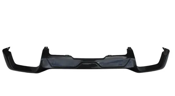 Rear bumper trim bar molding