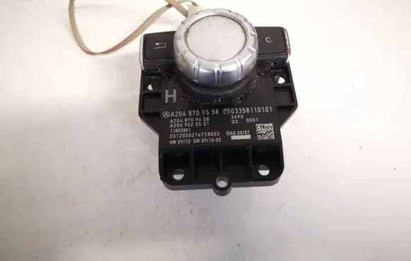 Mercedes-Benz E W212 Multifunctional control switch/knob a2048709558 a2048709658