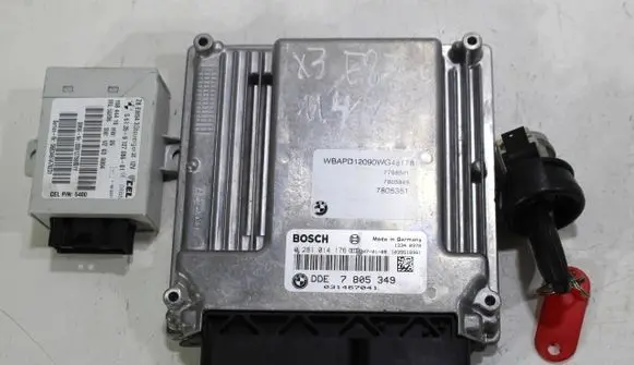 BMW X3 E83 Trunk lid opening control unit 78053499127086