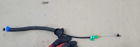 Rear door cable line
