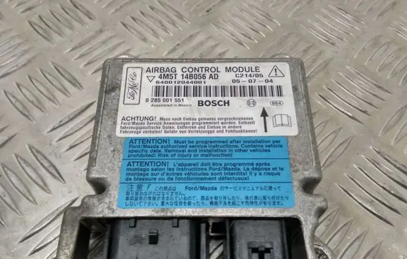 Ford Focus C-MAX Airbag control unit/module 4M5T14B056AD 0285001551 640012044001