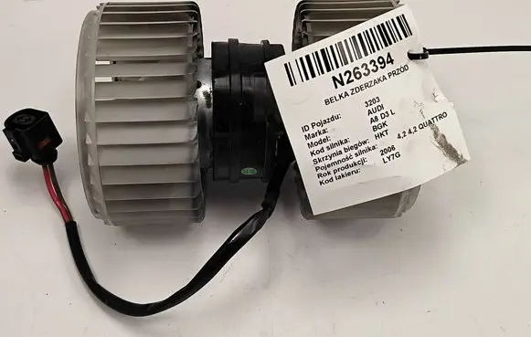 Audi A8 S8 D3 4E Heater fan/blower 4E0959101A