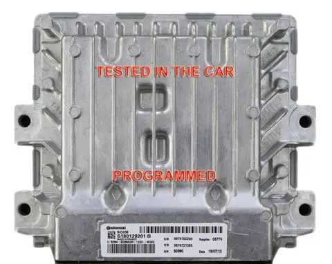 Fiat Ducato Engine control unit/module 9676721380 9679182280 S180129201B
