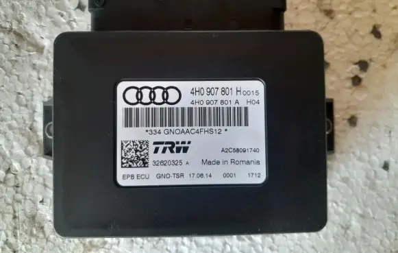 Audi A7 S7 4G Hand brake control module 4H0907801H
