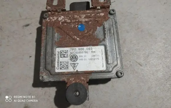 Volkswagen Touareg II Fuel injection pump control unit/module 7P0906093 12312175 A2C53355730