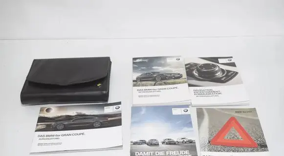 BMW 6 F06 Gran coupe Owners service history hand book BL015745100P 2912811 01402912811