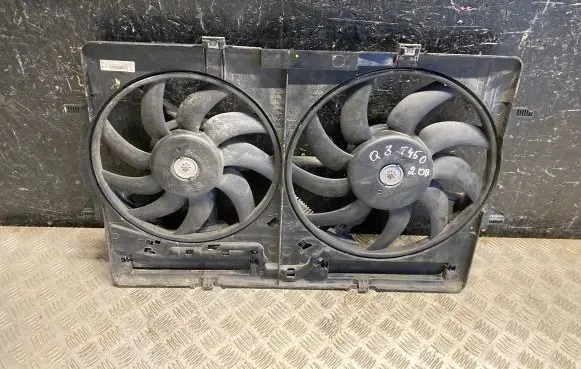 Audi Q3 8U Radiator cooling fan shroud 8K0959501G