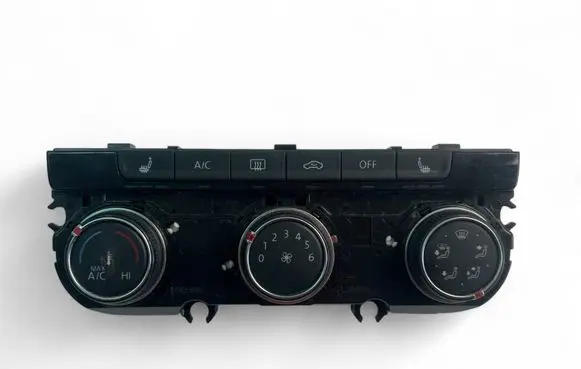 Volkswagen Golf VII Interior fan control switch 5G0907426N