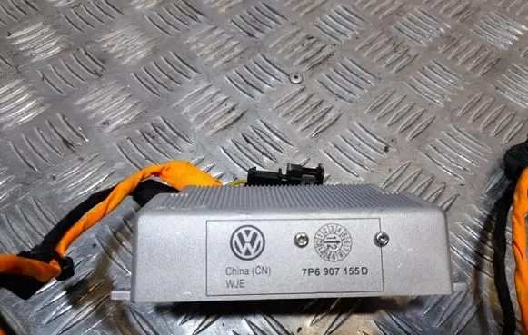 Volkswagen Touareg II Voltage converter inverter 7P6907155D 7P6907155