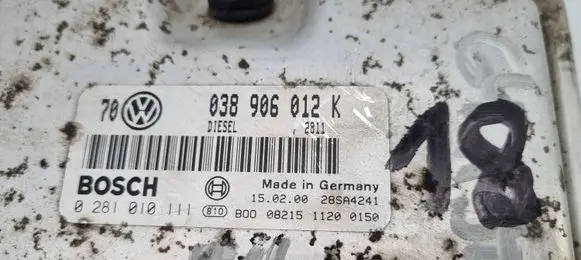Volkswagen Golf IV Engine control unit/module 038906012K