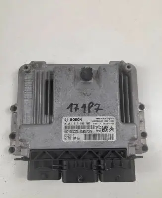 Citroen C4 II Engine control unit/module 9676830080 0281017600