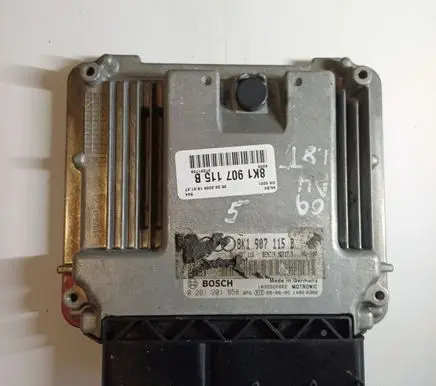 Audi A4 S4 B8 8K Engine control unit/module 8K1907115B 0261201958