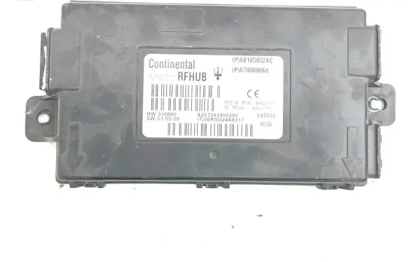 Maserati Ghibli Door central lock control unit/module 68185802AC