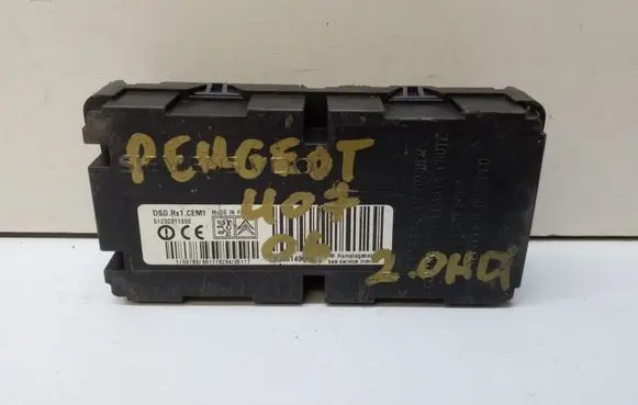 Peugeot 407 Tire pressure control unit 9655140080