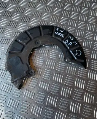 Audi A3 S3 8P Front brake disc dust cover plate 1K0615312F