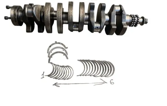 SsangYong Rexton I Crankshaft 60218 D29