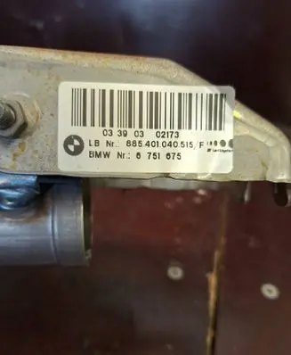BMW 3 E46 Ignition lock 885401040515 6751675 02173