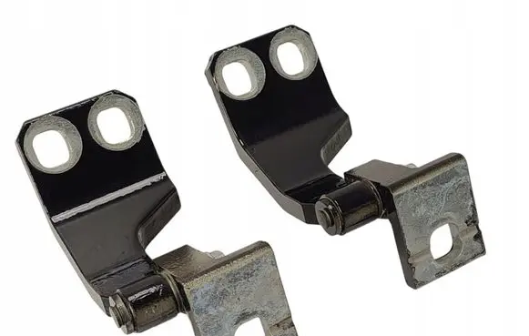 Front door hinge set