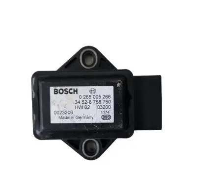BMW 5 E60 E61 ESP acceleration yaw rate sensor 34526758750 0023206 0265005266