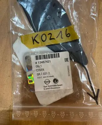 Opel Insignia B Tow hook cap/cover 13487421autoas