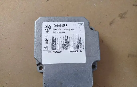 Skoda Roomster (5J) Airbag control unit/module 1C0909605F 36080402 0034PR019L