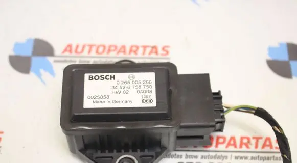 BMW 5 E60 E61 ESP acceleration yaw rate sensor 6758750 0265005266