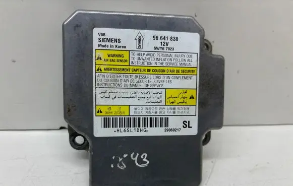 Chevrolet Epica Airbag control unit/module 96641838