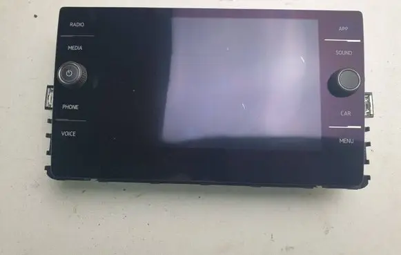 Volkswagen Golf VII Screen/display/small screen 5G6919605C VWZ6ZJV0570228 A2C15167700