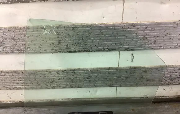 Honda Civic Rear door window glass 43R00048