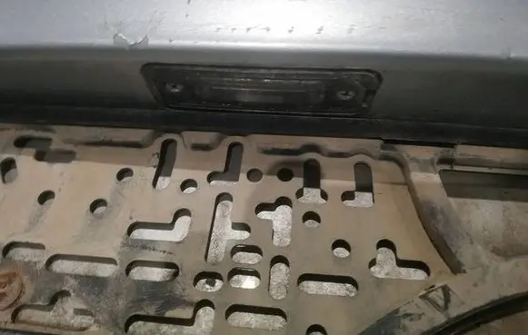 Volkswagen Golf V Number plate light 