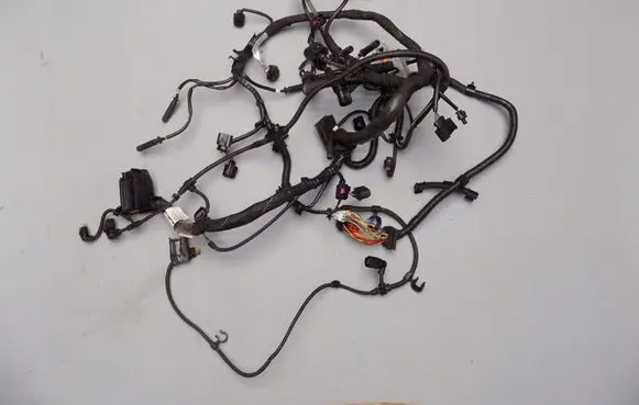 Volkswagen Touareg II Engine installation wiring loom 7P6971610AB