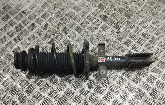 Front shock absorber with coil spring