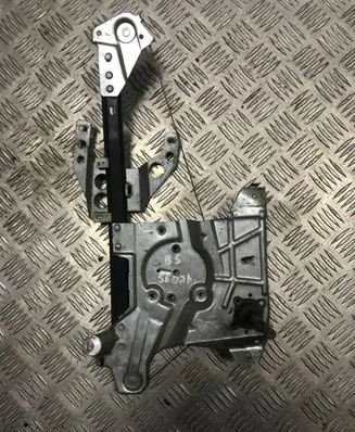 Sliding door window regulator with motor