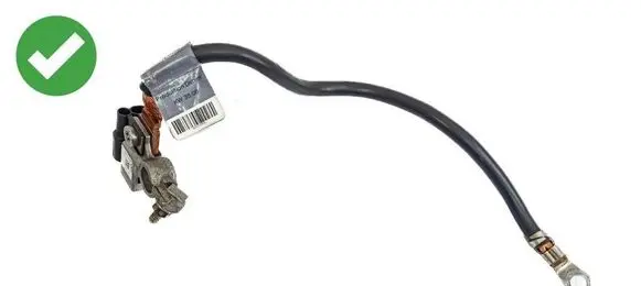 Mercedes-Benz E W211 Negative earth cable (battery) A2115420418 303772856 KW3808
