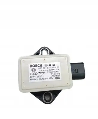 Audi A4 S4 B8 8K ESP acceleration yaw rate sensor 8K0907637A