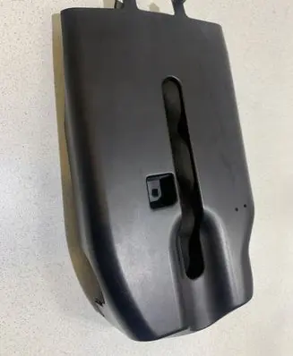 Steering wheel column trim